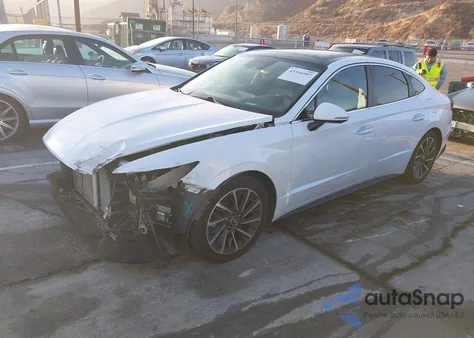 2020 Hyundai Sonata Limited z USA, uszkodzony, nr VIN 5NPEH4J21LH010405